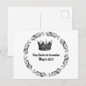Koning Charles 111 Coronation May 6 2023 Royal Briefkaart (Voorkant / Achterkant)