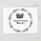 Koning Charles 111 Coronation May 6 2023 Royal Briefkaart (Voorkant)