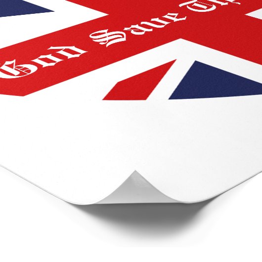 Koning Charles 111 /God Red de koning Poster (Hoek)