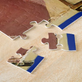 Koning Charles Bgloing White Bubble gom Britse vla Legpuzzel (Zijkant)