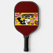 Koning charles cavalier mok sokken golf b pickleball paddle (Achterkant)