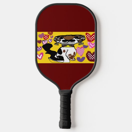 Koning charles cavalier mok sokken golf b pickleball paddle (Achterkant)