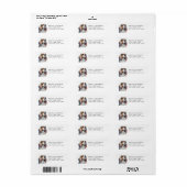 Koning Charles Cavalier Retouradreslabels Etiket (Full Sheet)
