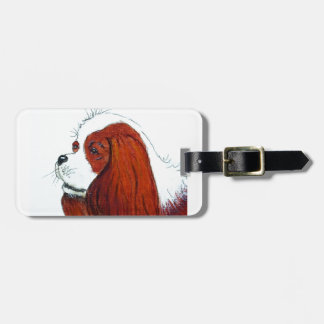 Koning Charles Cavalier Spaniel Bagagelabel