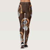 Koning Charles Cavalier Spaniel Patroon, Leggings (Achterkant)