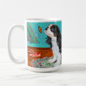 Koning Charles Cavalier Spaniel Reismok Koffiemok (Links)