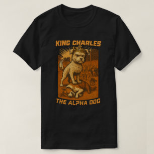 Koning Charles De Alpha Hond t shirt newlu hond ko