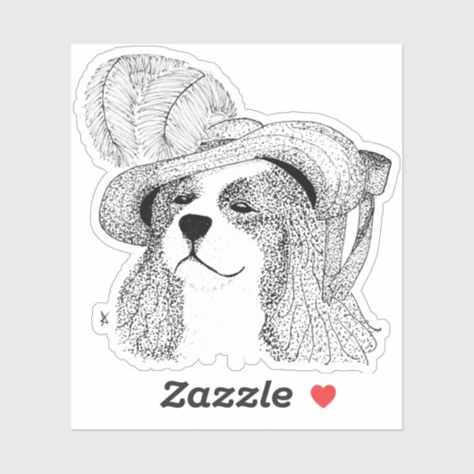 Koning Charles en het Fancy Pet Sticker (Vel)