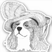 Koning Charles en het Fancy Pet Sticker (Voorkant)