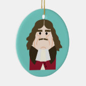 Koning Charles II van Engeland en Schotland Keramisch Ornament (Rechts)