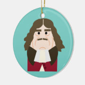 Koning Charles II van Engeland en Schotland Keramisch Ornament (Links)