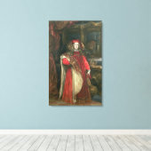 Koning Charles II van Spanje Canvas Afdruk (Insitu (Houten vloer))