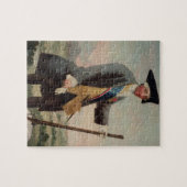 Koning Charles III (1716-88) als jager, 1786/88 Legpuzzel (Horizontaal)