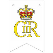 Koning Charles III bunting - Coronation party Vlaggetjes (Tweede vlag)