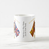 Koning Charles III Coronation Herdenking Koffiemok (Center)