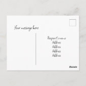 Koning Charles III HerdenkingsBriefkaart Briefkaart (Achterkant)