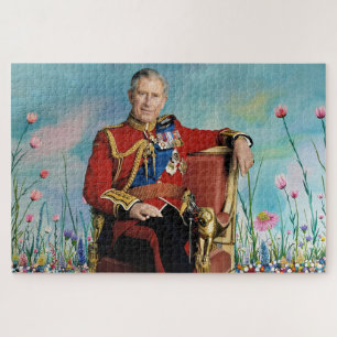 Koning Charles III Lentetuin Legpuzzel