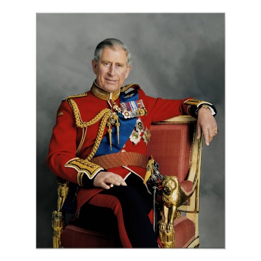 Koning Charles III Perfect Poster (Voorkant)