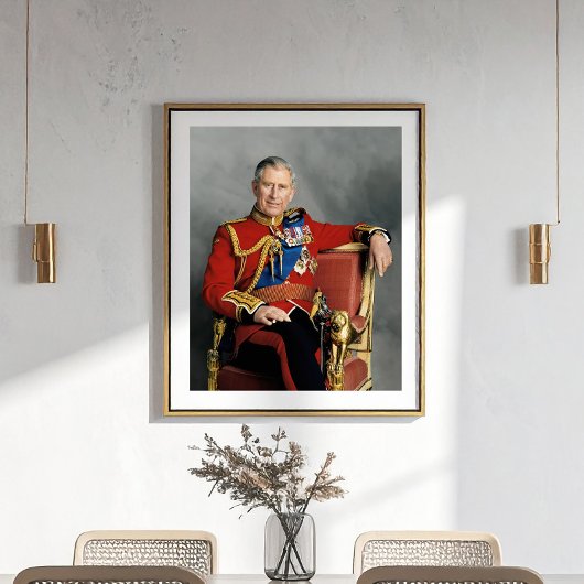 Koning Charles III Perfect Poster
