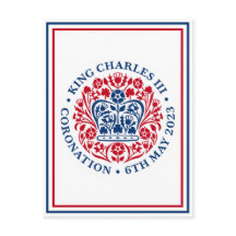 Koning Charles III Royal Coronation Logo Patriotic