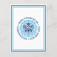 Koning Charles III Royal Coronation Logo Patriotic