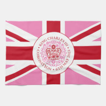 Koning Charles III Royal Coronation Logo Patriotic