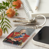 Koning Charles III Sleutelhanger (Voorkant Rechts)