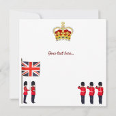 Koning Charles III Uitnodiging (Achterkant)