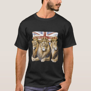 Koning Charles Lion Koninklijke Kroonfamilie Kroni T-shirt