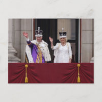 Koning Charles Queen Camilla balcony coronation da