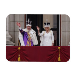 Koning Charles Queen Camilla balcony coronation da Magneet