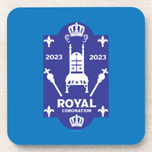 Koning Charles Royal Coronation 2023 Bier Onderzetter