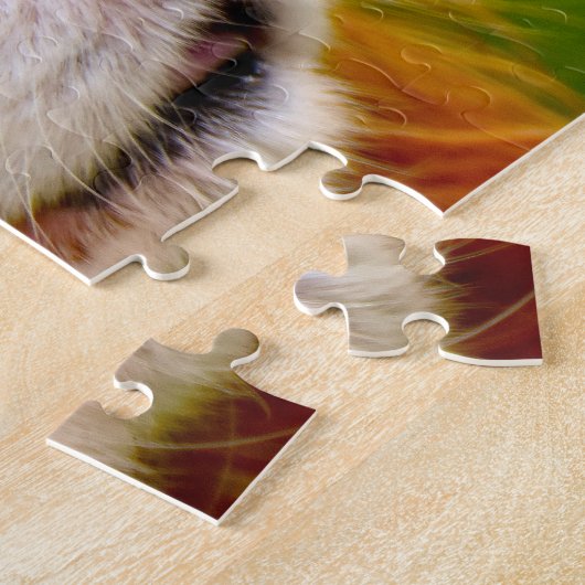 Koning Charles Spaniel Dog. Legpuzzel (Zijkant)