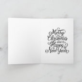 Koning Charles Spaniel Kerstkaart Schattig Feestdagen Kaart (Binnen)