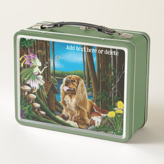 Koning Charles Spaniel Sprite Fantasy (Achterkant)