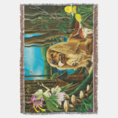 Koning Charles Spaniel Sprite Fantasy Deken (Voorkant Verticaal)