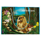 Koning Charles Spaniel Sprite Fantasy Groot Cadeauzakje (Achterkant)