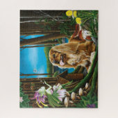 Koning Charles Spaniel Sprite Fantasy Legpuzzel (Verticaal)