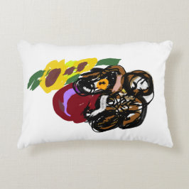 Koning charles spaniel zonnebloemen  accent kussen