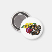 Koning charles spaniel zonnebloemen magneet (Voorkant / Achterkant)