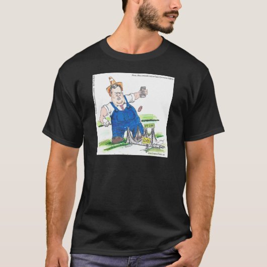 Koning Christie & GW Bridge Grappig T-shirt (Voorkant)