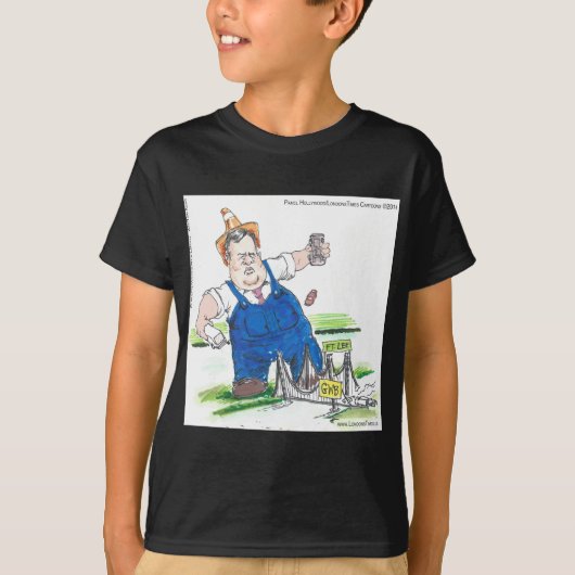 Koning Christie & GW Bridge Grappig T-shirt (Voorkant)