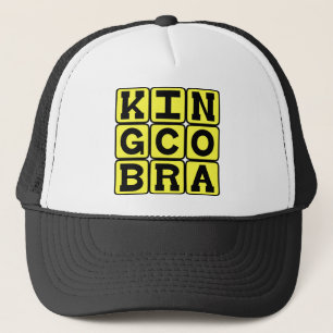 Koning Cobra, Dodelijke Slang Trucker Pet