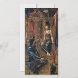 Koning Cophetua en de bedelmaagd (Burne-Jones) Kaart