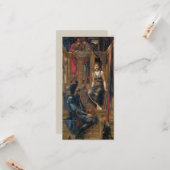 Koning Cophetua en de bedelmaagd (Burne-Jones) Kaart (Voorkant / Achterkant in situ)