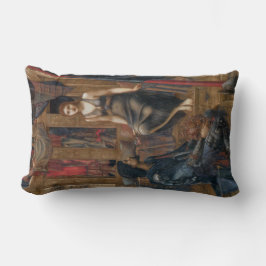 Koning Cophetua en de bedelmaagd (Burne-Jones) Kussen