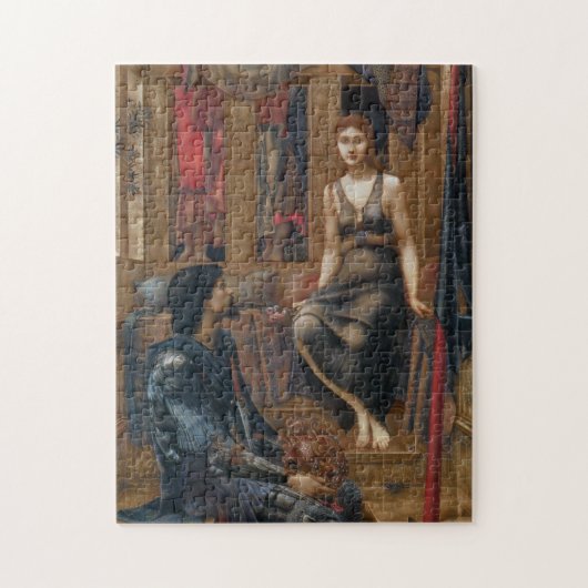 Koning Cophetua en de bedelmaagd (Burne-Jones) Legpuzzel (Verticaal)