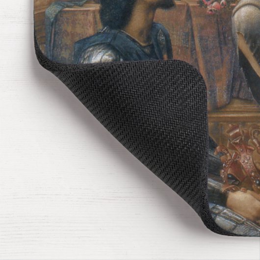 Koning Cophetua en de bedelmaagd (Burne-Jones) Muismat (Hoek)