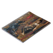 Koning Cophetua en de bedelmaagd (Burne-Jones) Notitieboek (Linkerzijde)