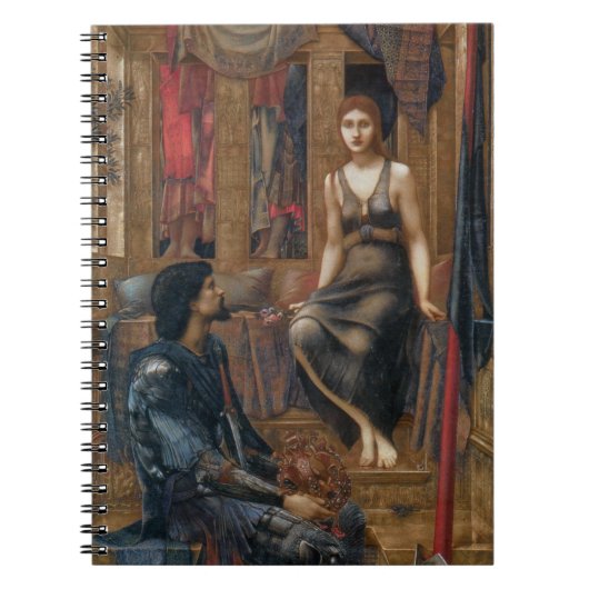 Koning Cophetua en de bedelmaagd (Burne-Jones) Notitieboek (Voorkant)